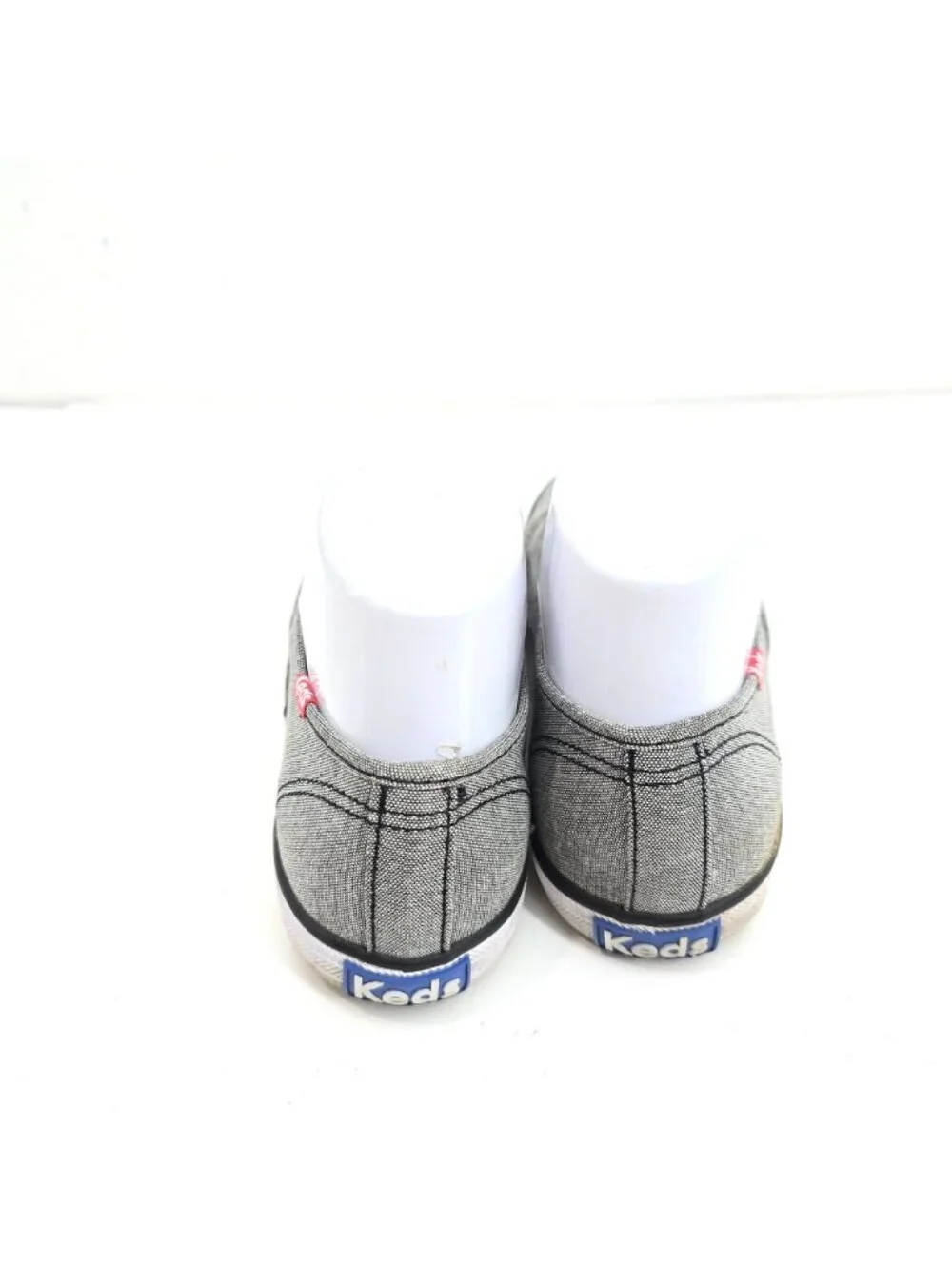 KEDS Champion Chambray Black Sneakers Women Size 8
